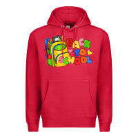 Cardinal back to school with school bag Premium Hoodie - texasbilliewilder