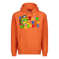 Carrot back to school with school bag Premium Hoodie - texasbilliewilder