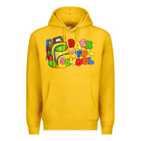 Lemon back to school with school bag Premium Hoodie - texasbilliewilder