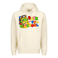 Sandshell back to school with school bag Premium Hoodie - texasbilliewilder