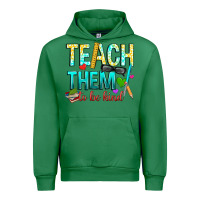 Emerald teach them to be kind Urban Hoodie - texasbilliewilder