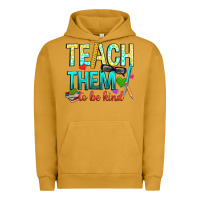Pigment Peanut Butter teach them to be kind Urban Hoodie - texasbilliewilder