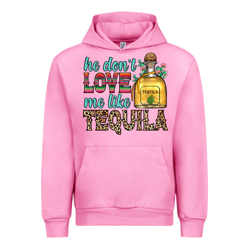He Don T Love Me Like Tequila Urban Hoodie by Zillion Design Studio | Teevron
