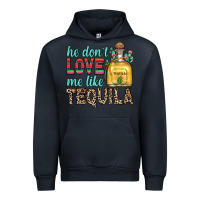 Navy he don t love me like tequila Urban Hoodie - Zillion Design Studio