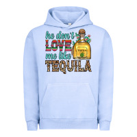 Pigment Grape Ice he don t love me like tequila Urban Hoodie - Zillion Design Studio