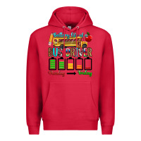 Cardinal battery life of a bus driver Premium Hoodie - texasbilliewilder