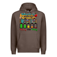 Coffee battery life of a bus driver Premium Hoodie - texasbilliewilder