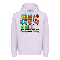 Lilac battery life of a bus driver Premium Hoodie - texasbilliewilder