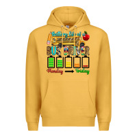 Mustard battery life of a bus driver Premium Hoodie - texasbilliewilder