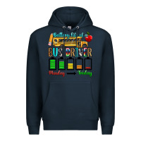 Navy battery life of a bus driver Premium Hoodie - texasbilliewilder