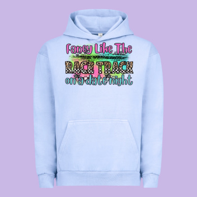 Fancy Like The Race Track On A Date Night Urban Hoodie Designed By Zillion Design Studio
