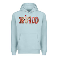 Blue Mist xoxo charolais calf Premium Hoodie - RanaPortraitStore