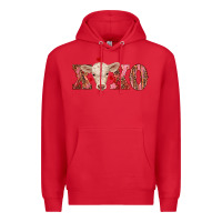 Red xoxo charolais calf Premium Hoodie - RanaPortraitStore