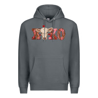 Rock xoxo charolais calf Premium Hoodie - RanaPortraitStore