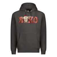 Smoke xoxo charolais calf Premium Hoodie - RanaPortraitStore