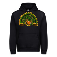 Black st patricks day rainbow Urban Hoodie - RanaPortraitStore