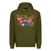 Army Green texas summer Premium Hoodie - Zillion Design Studio