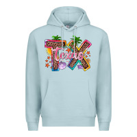 Blue Mist texas summer Premium Hoodie - Zillion Design Studio