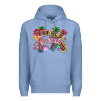 Colony Blue texas summer Premium Hoodie - Zillion Design Studio