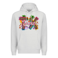Dove Grey texas summer Premium Hoodie - Zillion Design Studio