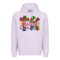 Lilac texas summer Premium Hoodie - Zillion Design Studio