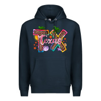 Navy texas summer Premium Hoodie - Zillion Design Studio