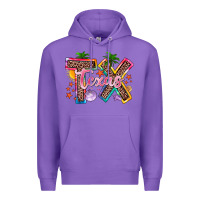 Purple texas summer Premium Hoodie - Zillion Design Studio