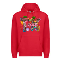 Red texas summer Premium Hoodie - Zillion Design Studio