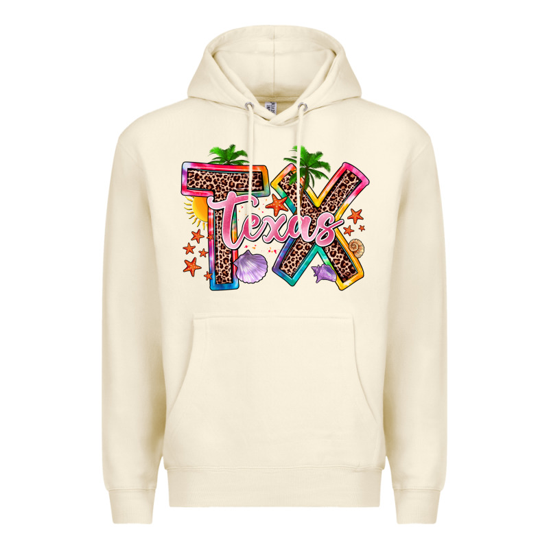 Texas Summer Premium Hoodie by Zillion Design Studio | Teevron