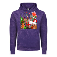 Cloud Purple nurse  and christmas Vintage Hoodie - AdoDesignShop
