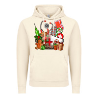 Vintage Artic nurse  and christmas Vintage Hoodie - AdoDesignShop
