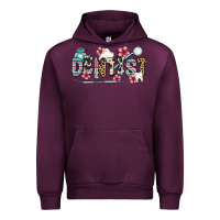 Mauve Wine dentist Urban Hoodie - Zillion Design Studio