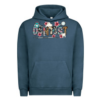 Pigment Midnight Navy dentist Urban Hoodie - Zillion Design Studio