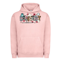 Pigment Salmon dentist Urban Hoodie - Zillion Design Studio