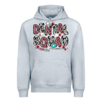 Heather Grey dental squad Urban Hoodie - Zillion Design Studio