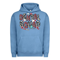 Pigment Pebble Blue dental squad Urban Hoodie - Zillion Design Studio