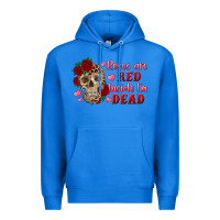 True Royal roses are red inside i'm dead Skull Premium Hoodie - RanaPortraitStore