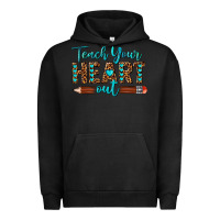 Pigment Black teach your heart out Urban Hoodie - texasbilliewilder