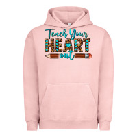 Pigment Salmon teach your heart out Urban Hoodie - texasbilliewilder