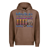 Chestnut battery life of a teacher Premium Hoodie - texasbilliewilder