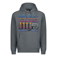 Rock battery life of a teacher Premium Hoodie - texasbilliewilder