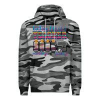 Slate Camo battery life of a teacher Premium Hoodie - texasbilliewilder