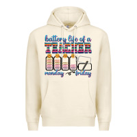 Tofu battery life of a teacher Premium Hoodie - texasbilliewilder