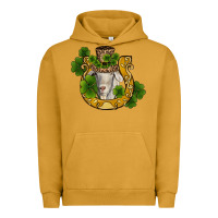 Pigment Peanut Butter st patricks day goat horseshoe shamrock Urban Hoodie - RanaPortraitStore