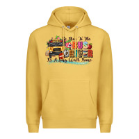 Antique Gold be nice to the bus driver its a long walk home Premium Hoodie - texasbilliewilder