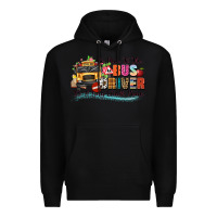 Black be nice to the bus driver its a long walk home Premium Hoodie - texasbilliewilder