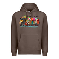 Coffee be nice to the bus driver its a long walk home Premium Hoodie - texasbilliewilder