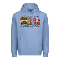 Colony Blue be nice to the bus driver its a long walk home Premium Hoodie - texasbilliewilder