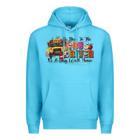 Ocean Blue be nice to the bus driver its a long walk home Premium Hoodie - texasbilliewilder