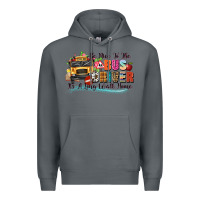 Rock be nice to the bus driver its a long walk home Premium Hoodie - texasbilliewilder